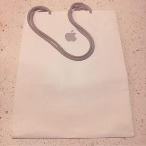 Apple Recycled White Tote